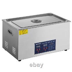 Multi Size 30L Ultrasonic Cleaner Stainless Steel Industry Heated Heater withTimer