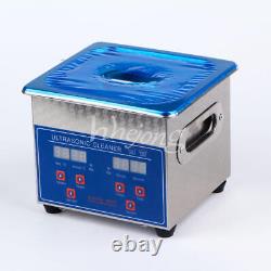 NEW 1PCS 1.3L Stainless Steel Ultrasonic Cleaner Cleaning Machine JPS-08A 220V