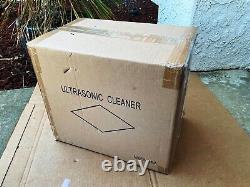 NEW 6L Heated Stainless Steel Ultrasonic Cleaner JPS-30A Sealed in Carton