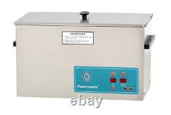 NEW! Crest Powersonic P1200H-45 2.5 Gal Heated Ultrasonic Cleaner, 1200PH045-1