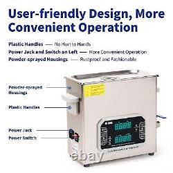 NEW DK SONIC 6L Large Touch Ultrasonic Cleaner with Heater- Latest Model