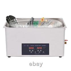 NEW Dual Double Frequency 28kHz/40kHz Ultrasonic Cleaner Cleaning Machine 22L