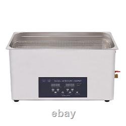 NEW Dual Double Frequency 28kHz/40kHz Ultrasonic Cleaner Cleaning Machine 22L US