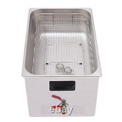 NEW Dual Double Frequency 28kHz/40kHz Ultrasonic Cleaner Cleaning Machine 22L US