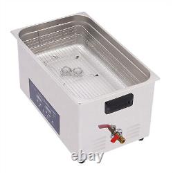 NEW Dual Double Frequency 28kHz/40kHz Ultrasonic Cleaner Cleaning Machine 22L US