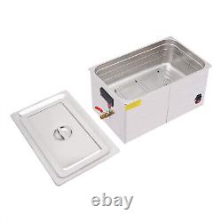 NEW Dual Double Frequency 28kHz/40kHz Ultrasonic Cleaner Cleaning Machine 22L US