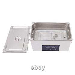 NEW Dual Double Frequency 28kHz/40kHz Ultrasonic Cleaner Cleaning Machine 22L US