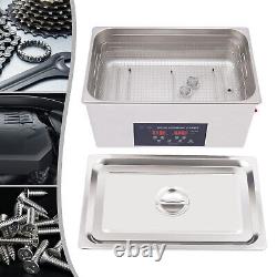 NEW Dual Double Frequency 28kHz/40kHz Ultrasonic Cleaner Cleaning Machine 22L US