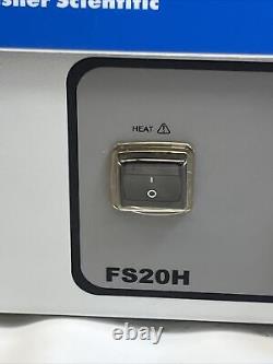 NEW Fisher Scientific Ultrasonic Cleaner Model FS20H Heat Option, 15-335-22