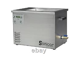 NEW! Sonicor BCD-10 10 Gal. Industrial Ultrasonic Cleaner, 40khz, 16 x 12 x 12
