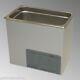 New! Sonicor Stainless Steel Tabletop Ultrasonic Cleaner 0.75 Gal Capacity S-100