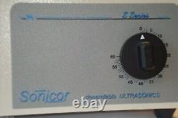 NEW! Sonicor Stainless Steel Tabletop Ultrasonic Cleaner 0.75 Gal, S-100T