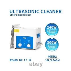 NOVNOS Professional Ultrasonic Cleaner with Heating and Timing, Sonic Cleaner