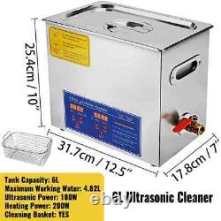 New 1.3L-6L Ultrasonic Cleaner Lave-Dishes Portable Ultrasound Washing Machine
