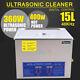 New 15l Liter Industry Digital Ultrasonic Cleaner Heater Withtimer Stainless Steel