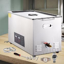 New 22L Ultrasonic Cleaner Cleaning Equipment Industry Heated With Timer