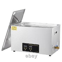 New 30L Ultrasonic Cleaner with Timer Heating Machine Digital Sonic Cleaner 600W