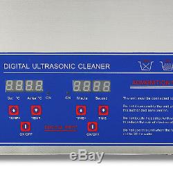 New 3L Liter Industry Ultrasonic Cleaners Cleaning Equipment 220W withTimer