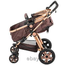 New Baby Carriage Foldable Travel System Stroller Buggy Pushchair Pram