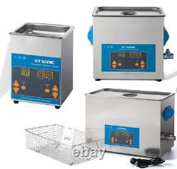 New Digital Stainless Steel Ultrasonic Ultra Cleaner Bath with Tank Timer & Heater