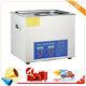 New Stainless Steel 10 L Liter Industry Heated Ultrasonic Cleaner Heater Withtimer