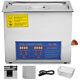 New Stainless Steel 10 L Liter Industry Heated Ultrasonic Cleaner Heater Withtimer