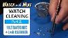 New Ultrasonic Watch Cleaning Setup 3 Jar Method With L U0026r Cleaner