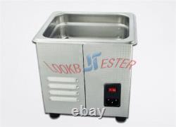 One New 2L Digital Ultrasonic Cleaner Dental Lab jewelry with heater 220V