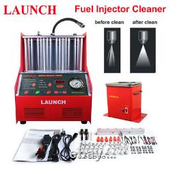Original LAUNCH Auto CNC602A Car Fuel Injector Ultrasonic Cleaner Machine Tester