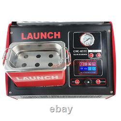 Original Launch CNC603C Ultrasonic Fuel Injector Tester Cleaner Cleaning Machine