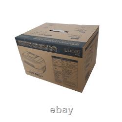 P4821 Commercial Ultrasonic Cleaner, Plastic Basket, 110V, 2.6 Quart/2.5 L, Beig