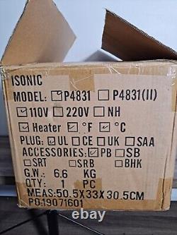 P4831 iSonic Ultrasonic Cleaner, 0.8Gal/3L