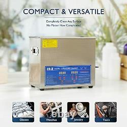 Professional 10L Ultrasonic Cleaner with Timer Digital for Cleaning Jewelry