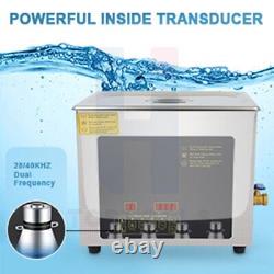 Professional 22L Ultrasonic Cleaner With Digital Timer Cleaning Basket