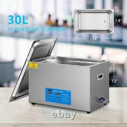 Professional 30L Ultrasonic Cleaner Cleaning Equipment Jewelry Watch Coin Glass