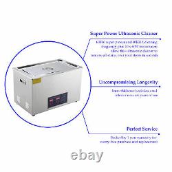 Professional 30L Ultrasonic Cleaning Jewelry Cleaner Machine with Heater &Timer