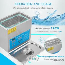 Professional 3L Touch Controllable Ultrasonic Cleaner Machine with Timer & Heater