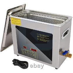 Professional 6L Ultrasonic Cleaner With Digital Timer Cleaning Basket