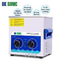 Professional Ultrasonic Cleaner 40KHz Intensive Rinse Stainless Steel Tank