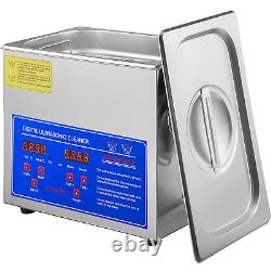 Professional Ultrasonic Cleaner, Easy to Use with Digital Timer & Heater, Stainl