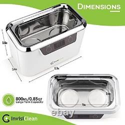 Professional Ultrasonic Cleaner Machine Electronic Silver Jewelry Cleaner f