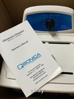 Qsonica Ultrasonic Cleaner Mechanincal with Timer Brand New in Box Mode l# C75T