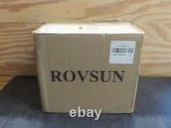 ROVSUN 15L Ultrasonic Cleaner, Knob Control Timer Heater Adjustable Stainless