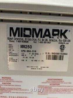 Refurbished Midmark MM250 Soniclean Ultrasonic Cleaner Bath With New Tray