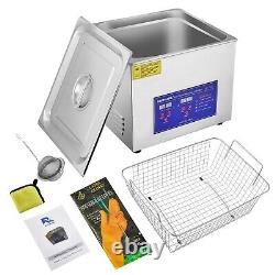 Roomark 15L Ultrasonic Cleaner with Digital Timer &Heater Professional Stainless