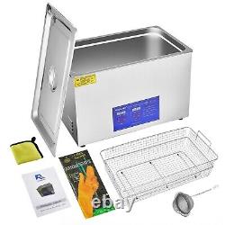 Roomark Ultrasonic Cleaner, Parts Cleaner for Retainer Jewelry Lab Tool, 30L