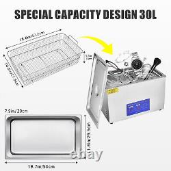 Roomark Ultrasonic Cleaner with Digital Timer &Heater for Retainer 2/3/6/10/15/30L