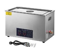 SHZOND Ultrasonic Cleaner 5.8Gal / 22L Sonic Cleaner Stainless Steel Heated Ultr