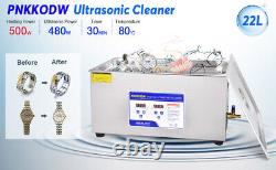 Seeutek New 22L Ultrasonic Cleaner Cleaning Equipment Industry HeatedwithTimer