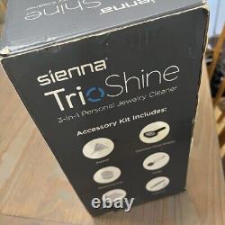 Sienna Trio Shine 3 in 1 Ultrasonic Jewlery Cleaner Brand New